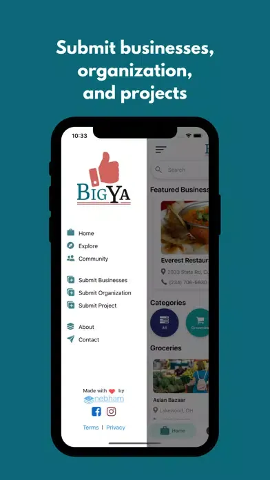 Tangkapan skrin BigYa