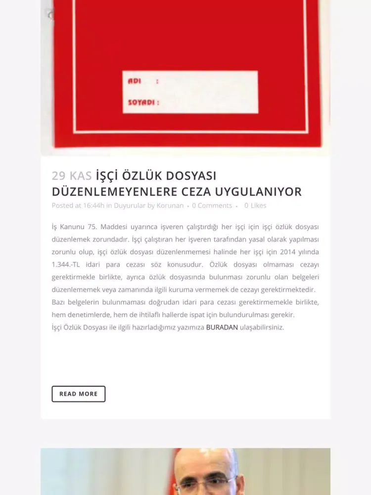 Korunan Mali Müşavirlik iPad  Screenshots