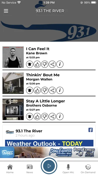 93.1 The River स्क्रीनशॉट