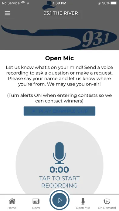 93.1 The River स्क्रीनशॉट