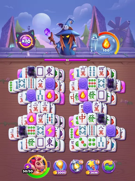 Mahjong Tour: Witch Tales iPad  Screenshots