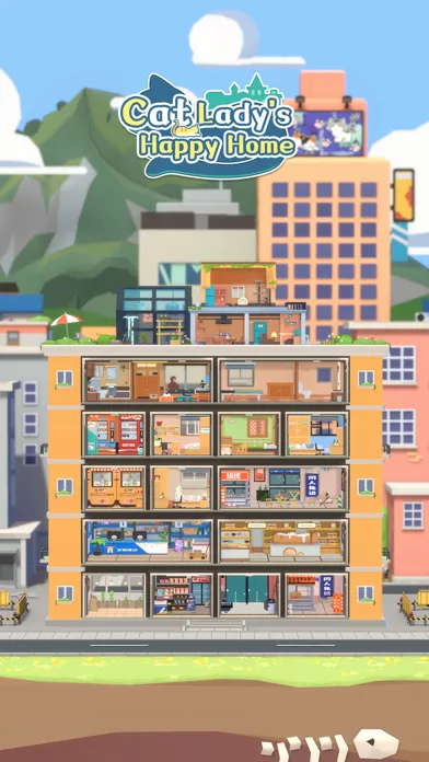 Tangkapan skrin Cat Lady's Happy Home