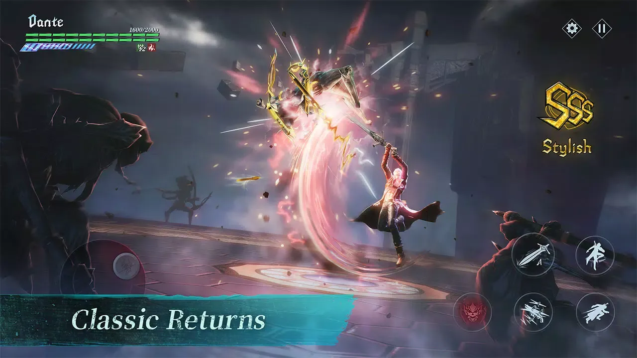 Tangkapan skrin Devil May Cry: Peak of Combat
