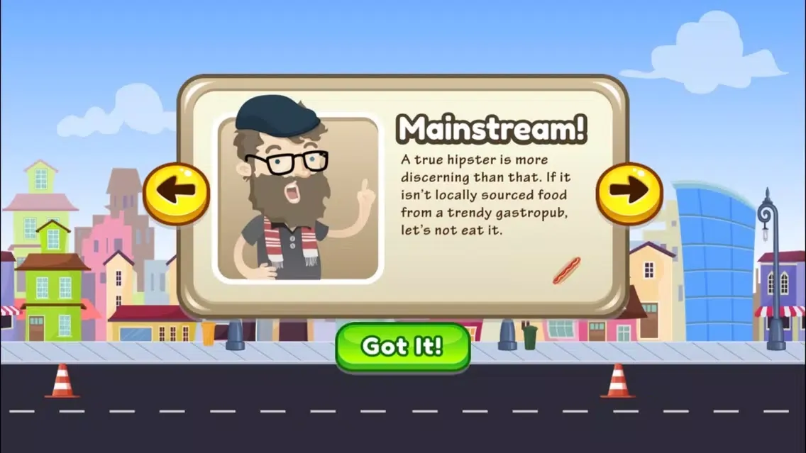 Hipster Hurl Screenshots