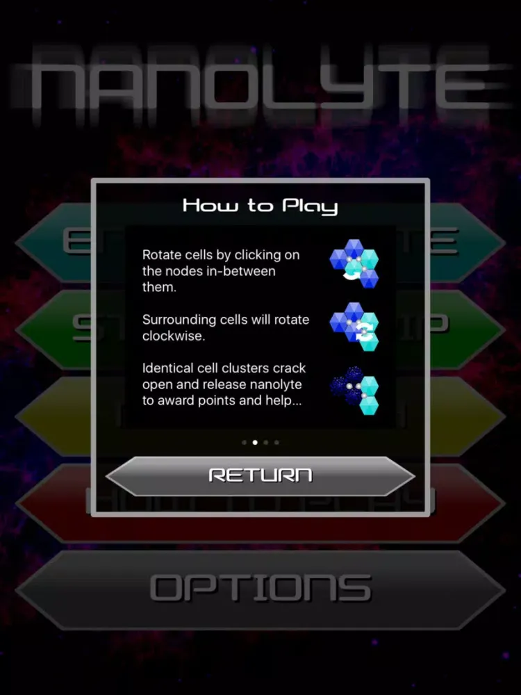 Nanolyte iPad  Screenshots