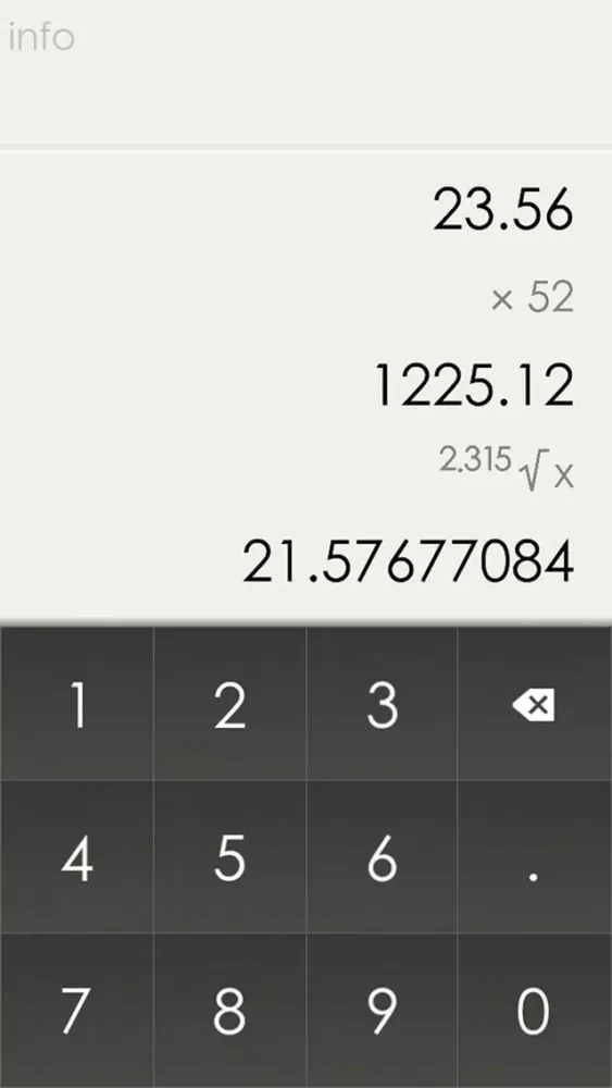 Captures d'écran de Sums gesture controlled calculator