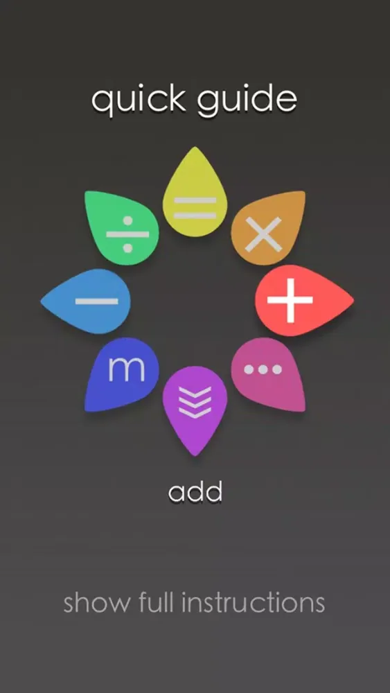 Captures d'écran de Sums gesture controlled calculator
