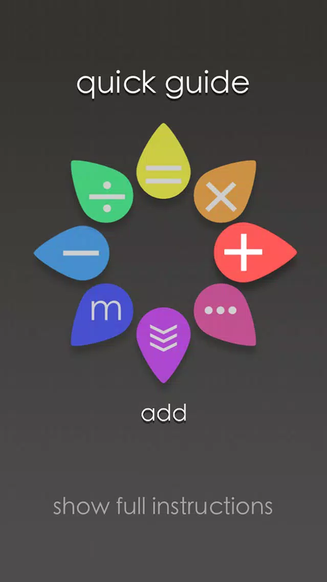 Screenshot di Sums Gesture Calculator (Full)