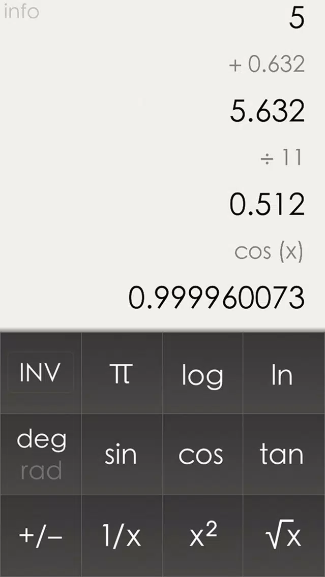 Screenshot di Sums Gesture Calculator (Full)