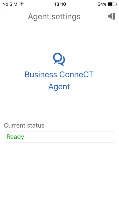 Ảnh chụp màn hình của NEC Business ConneCT Agent