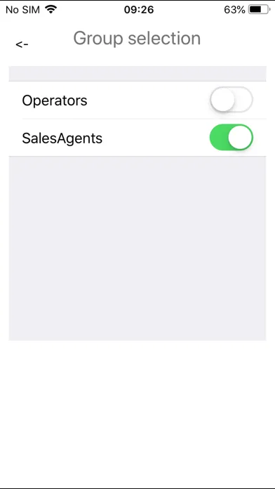 Ảnh chụp màn hình của NEC Business ConneCT Agent