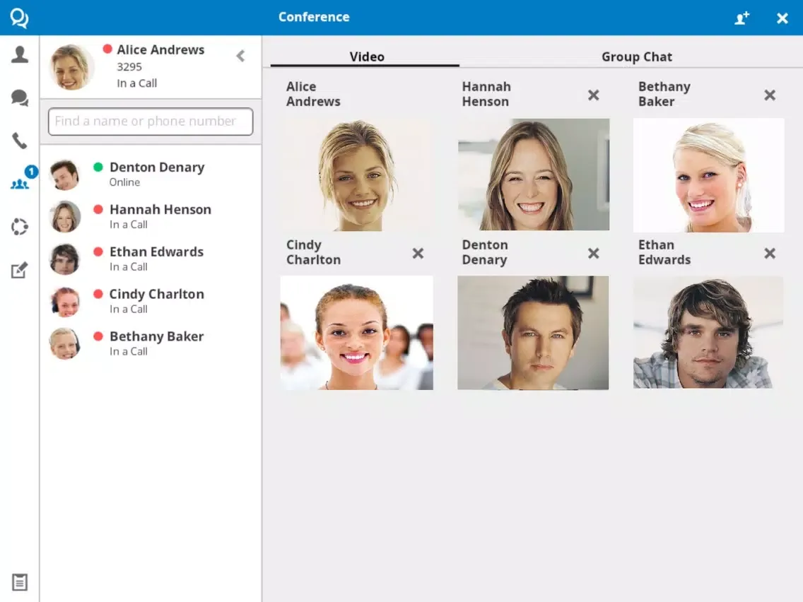 NEC Business ConneCT UCC iPad  スクリーンショット
