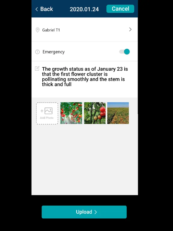 Tangkapan layar CropScope Camera iPad 