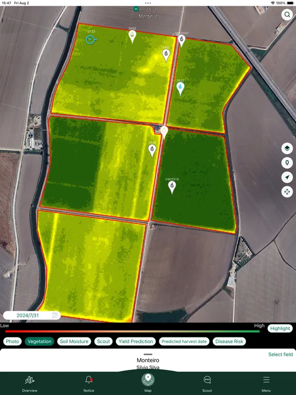 Screenshot di CropScope iPad 