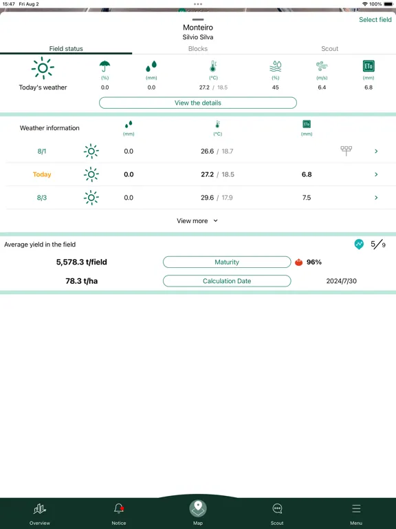 Screenshot di CropScope iPad 