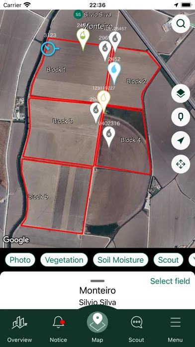 Screenshot di CropScope