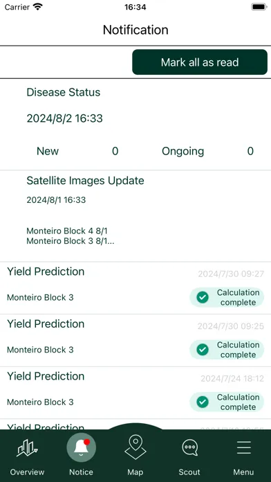 Screenshot di CropScope