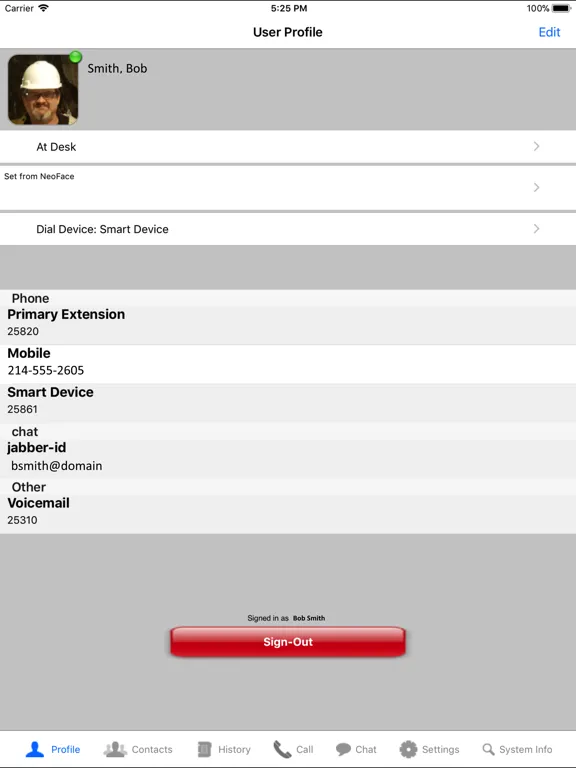 Скриншоты UNIVERGE MC550 Classic iPad 