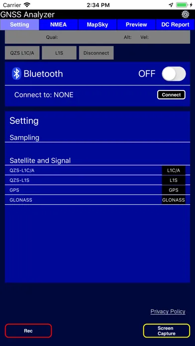 تصاویر GNSS Analyzer
