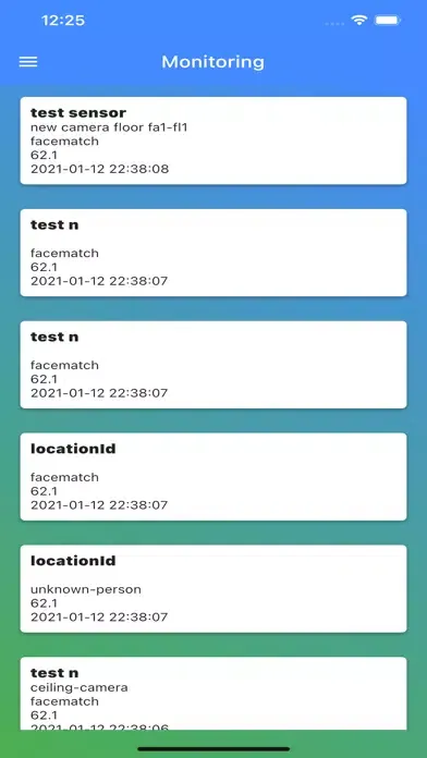 Tangkapan skrin NEC Enterprise Video Analytics
