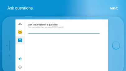 UNIVERGE BLUE™ MEET WEBINAR應用截圖