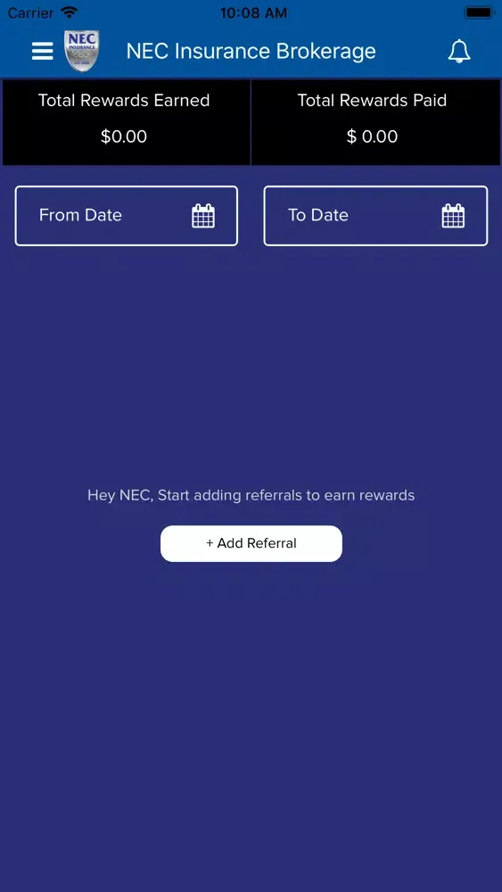 NEC Rewards应用截图