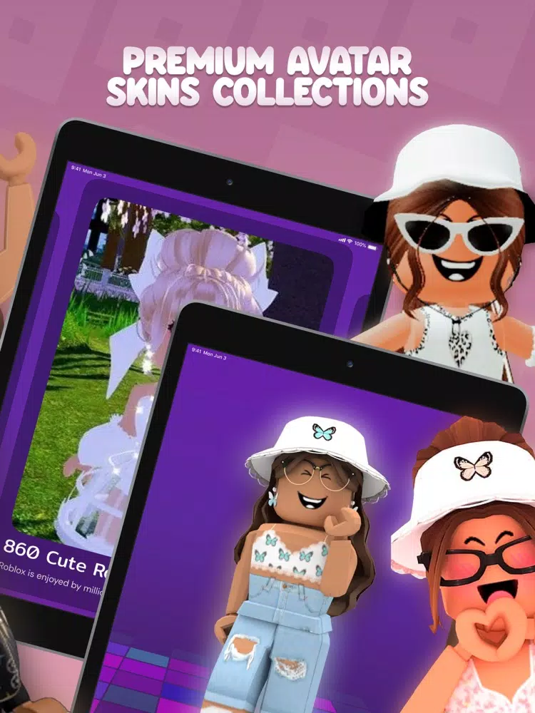 Skin Creator Studio for Roblox iPad  स्क्रीनशॉट