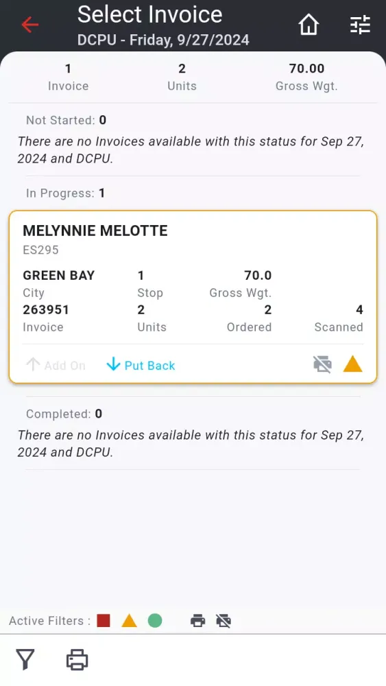 WMS Screenshots