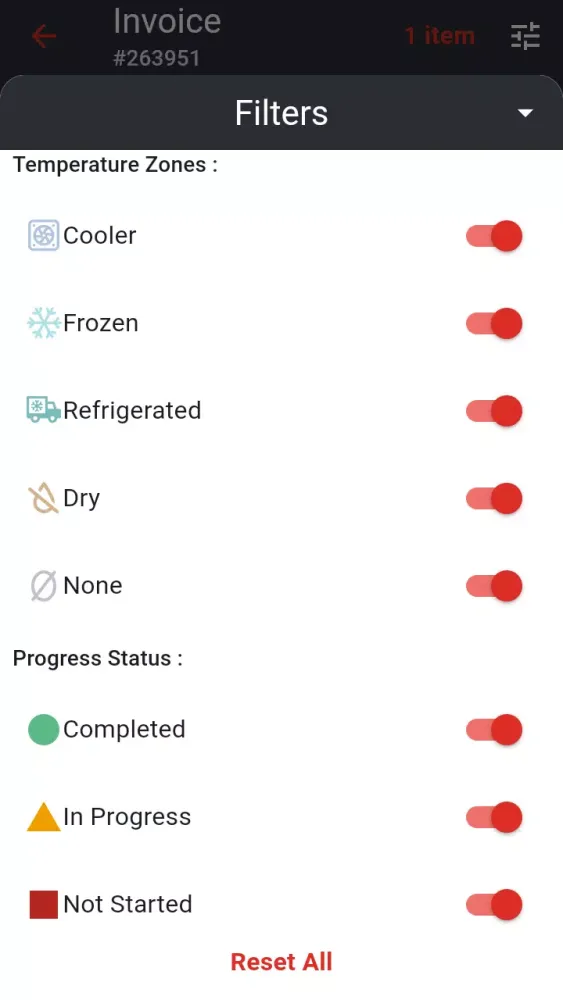 WMS Screenshots