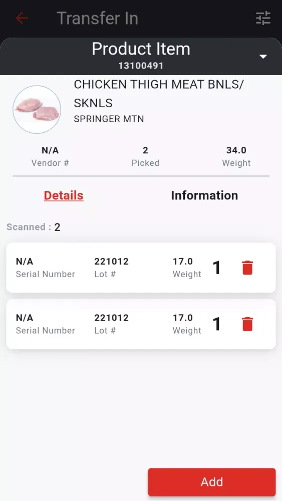 WMS Screenshots