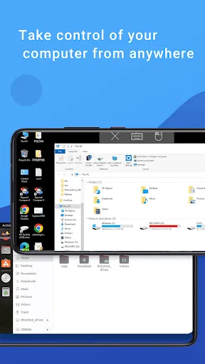 Tangkapan layar WiFi Mouse Pro