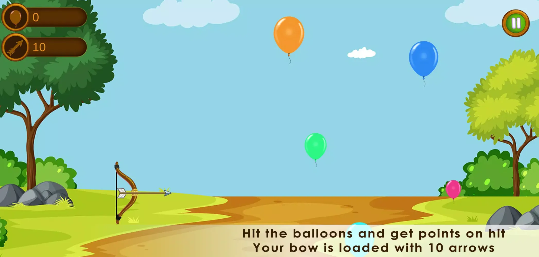 Balloon Bow and Arrow - BBA स्क्रीनशॉट