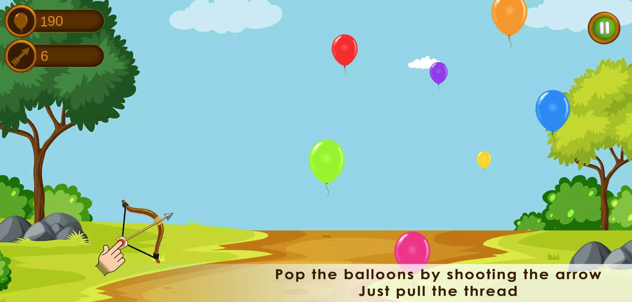 Balloon Bow and Arrow - BBA स्क्रीनशॉट