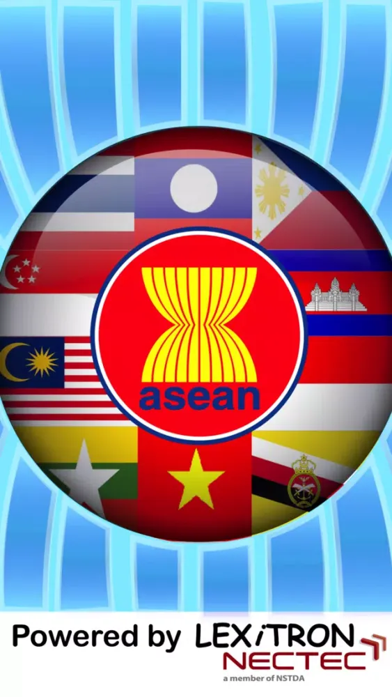 Ảnh chụp màn hình của ASEAN Phrase Book