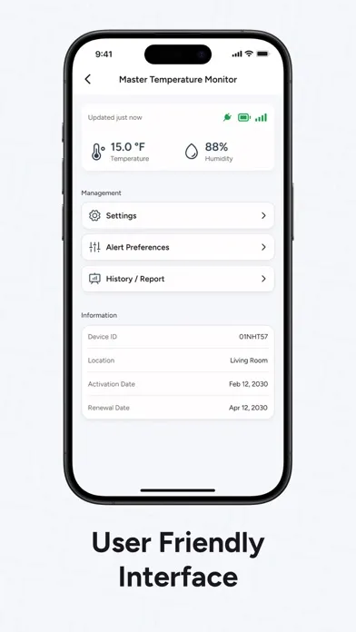 Necto Sensor Screenshots