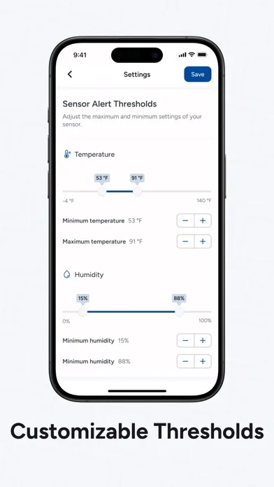 Necto Sensor Screenshots