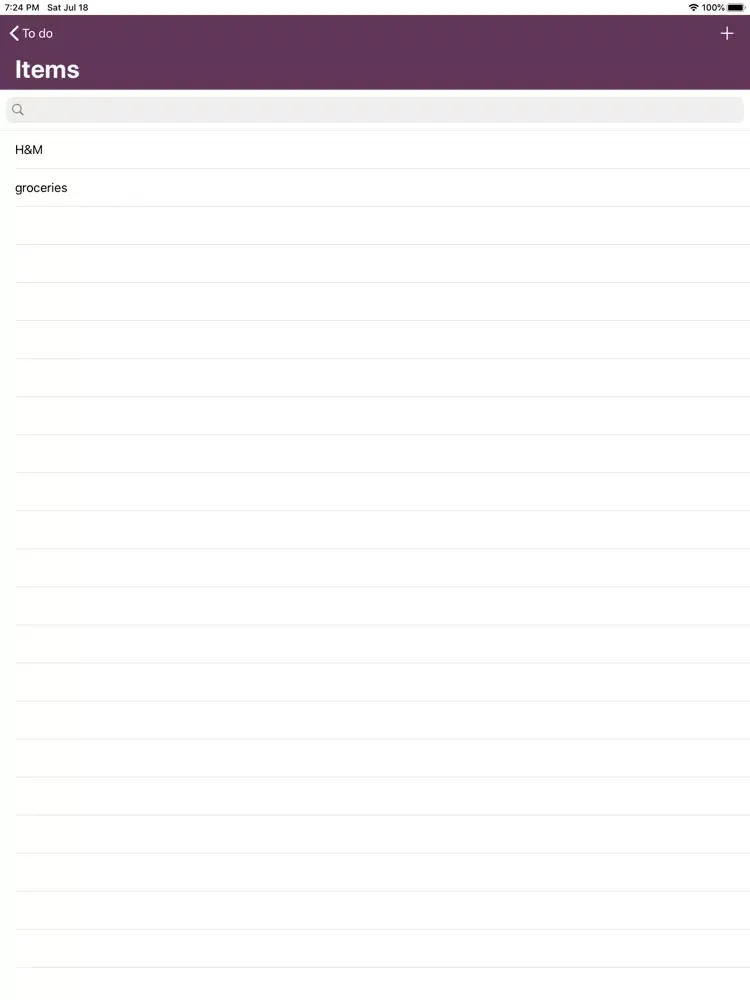 ToDoist iPad  Screenshots