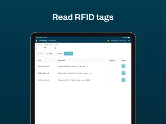 Nedap Harmony iPad  Screenshots