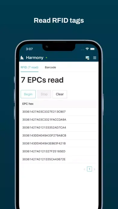 Nedap Harmony Screenshots
