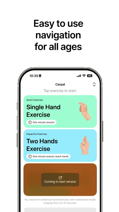 Capturas de pantalla de Carpal Tunnel Exercise