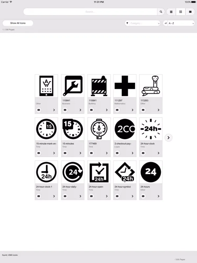 JUSTICONS iPad  스크린샷