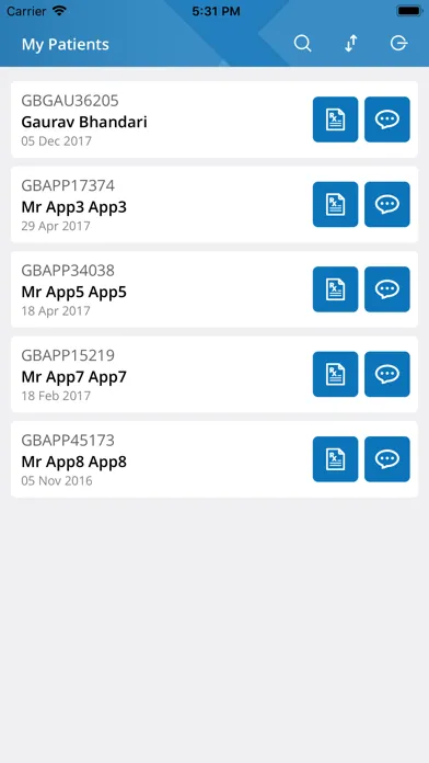 Zrzuty ekranu NeuroEquilibrium Doctor App