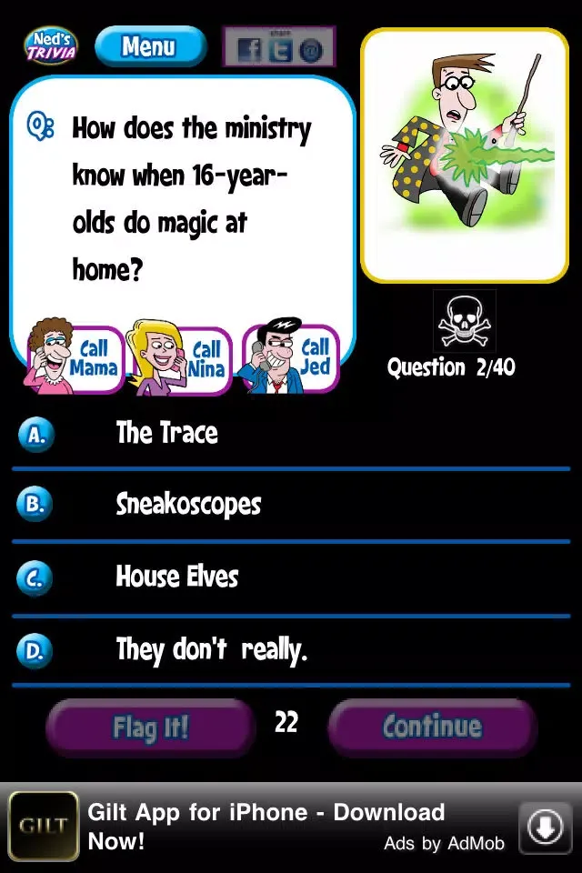 تصاویر Ned's Movie Trivia Free