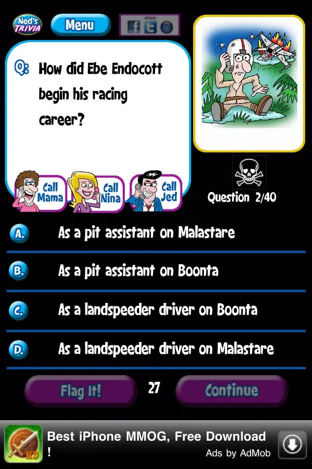 تصاویر Ned's Movie Trivia Free