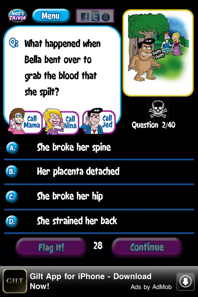 تصاویر Ned's Movie Trivia Free