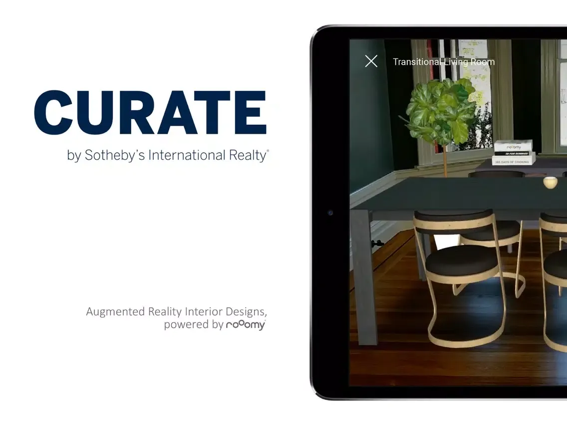 تصاویر Curate by SIR - Real Estate AR iPad 