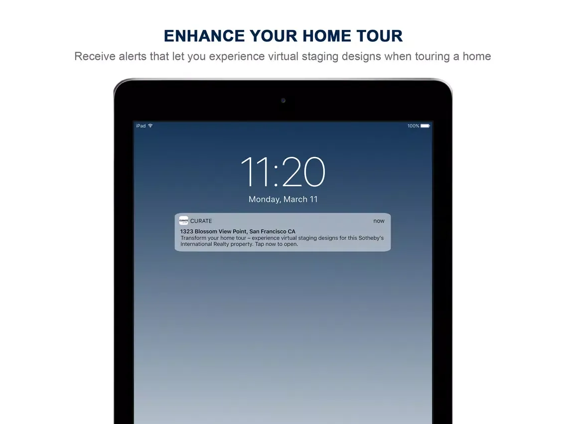 تصاویر Curate by SIR - Real Estate AR iPad 