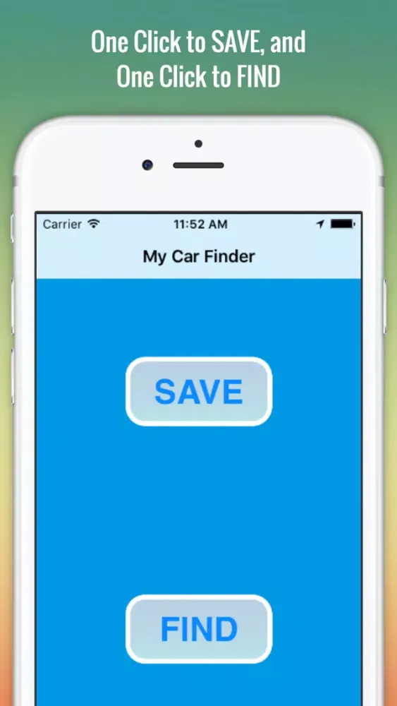 Screenshot di Find and Save Your Car - Parking Lot Auto Finder