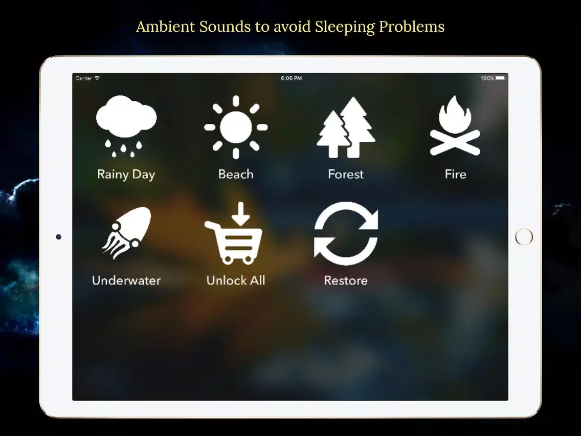 Sleeping Music - Sleep Well and Simply Being Life iPad  স্ক্রিনশট