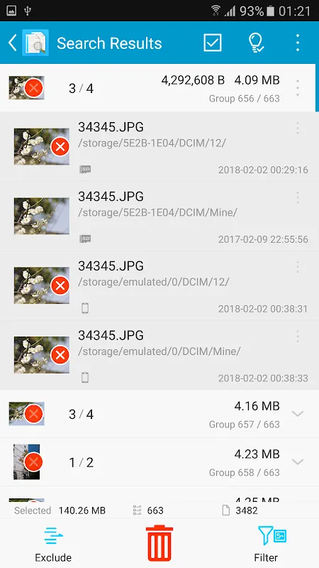 Скриншоты Search Duplicate File